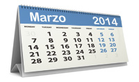 Calendario fiscal marzo 2014