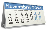 Calendario fiscal noviembre 2014