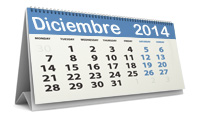 Calendario fiscal diciembre 2014