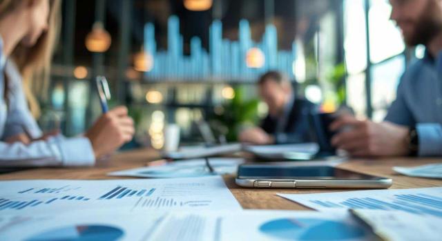 Información pública de las cuentas anuales: cómo obtenerla y analizarla para evaluar empresas. Imagen de una reunión de trabajo